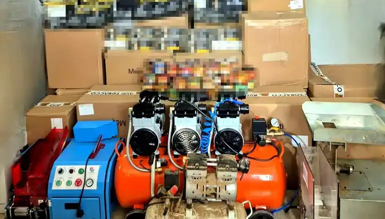 Tekirdağ'da 305 Bin Kaçak Makaron Ele Geçirildi
